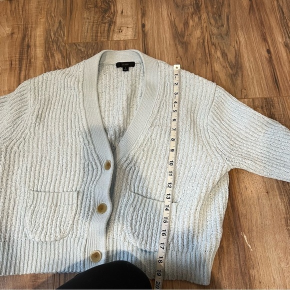 J. Crew Cropped Patch Pocket Beach Cardigan - Picture 7 of 12